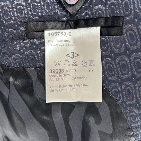 Drykorn for Beautiful People Women's Two Button Blazer - Navy - 3 or US Medium - Picture 5 of 8